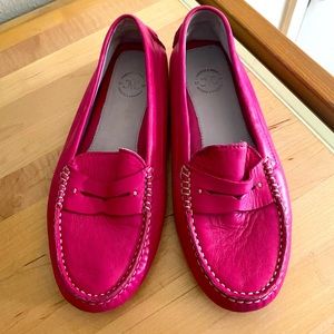 Johnston & Murphy Pink Leather Loafers